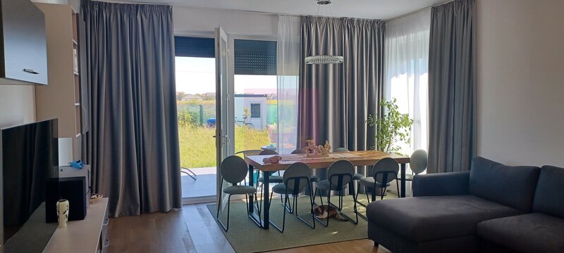 Sabareni, casa noua 116 mp utili, curte 608, in apropierea padurii