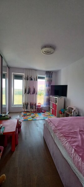 Sabareni, casa noua 116 mp utili, curte 608, in apropierea padurii